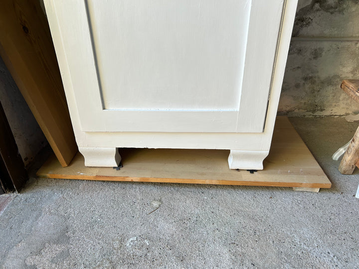 Antiker Vorratsschrank Weiss Shabby Chic