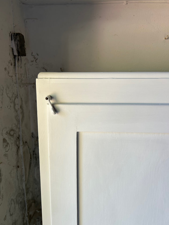 Antiker Vorratsschrank Weiss Shabby Chic