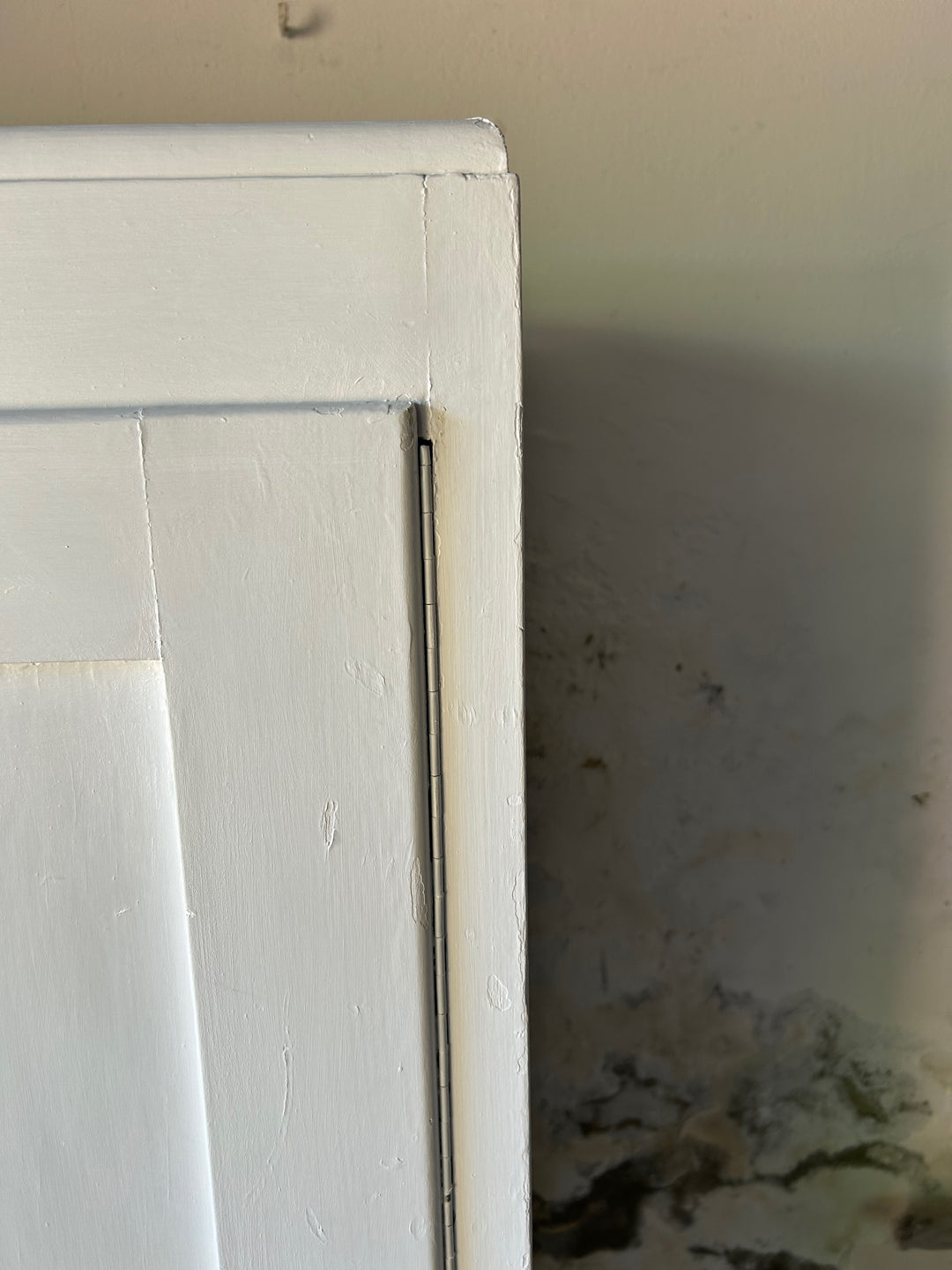 Antiker Vorratsschrank Weiss Shabby Chic