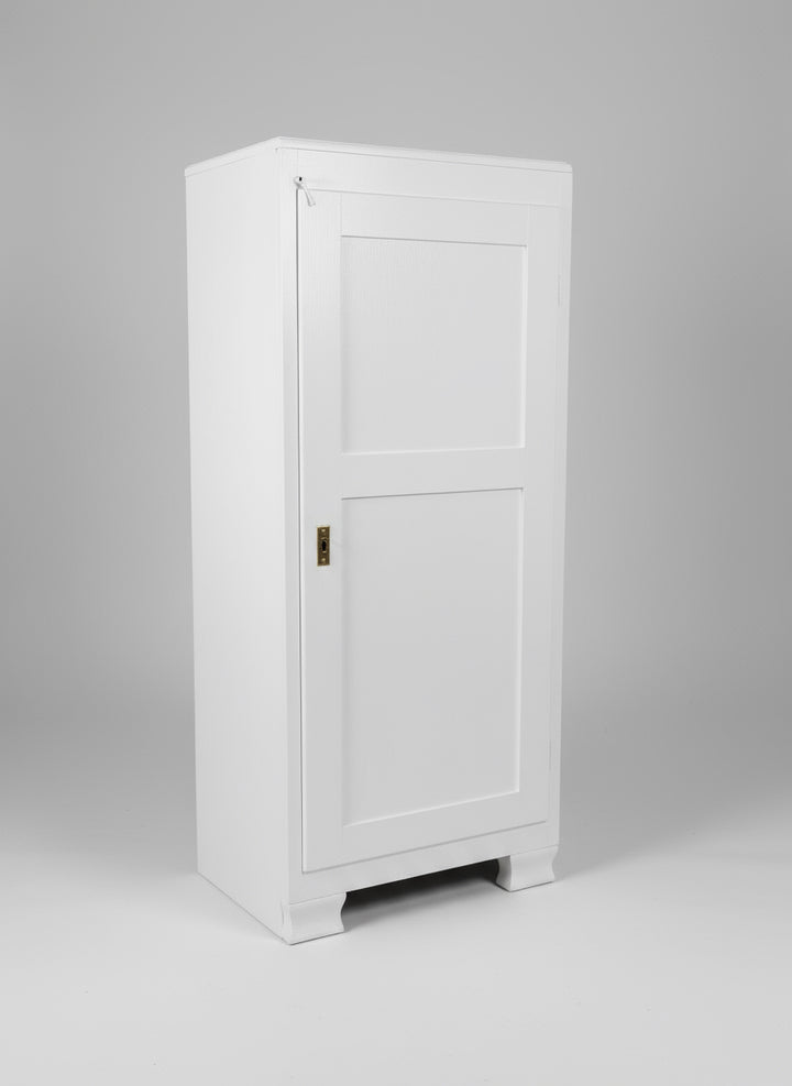 Antiker Vorratsschrank Weiss Shabby Chic