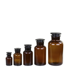 Altfranzösische Apothekerglas 5er Set