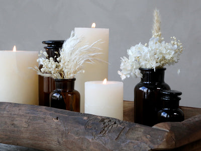 Altfranzösische Apothekerglas 5er Set