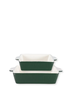 Auflaufformen Set Alice dunkelgrün klein