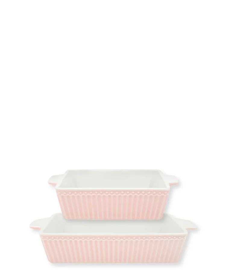 Auflaufformen Set Alice rosa klein