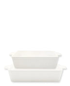 Auflaufformen Set Alice weiß klein