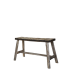 Bank mit Muster auf Sitz