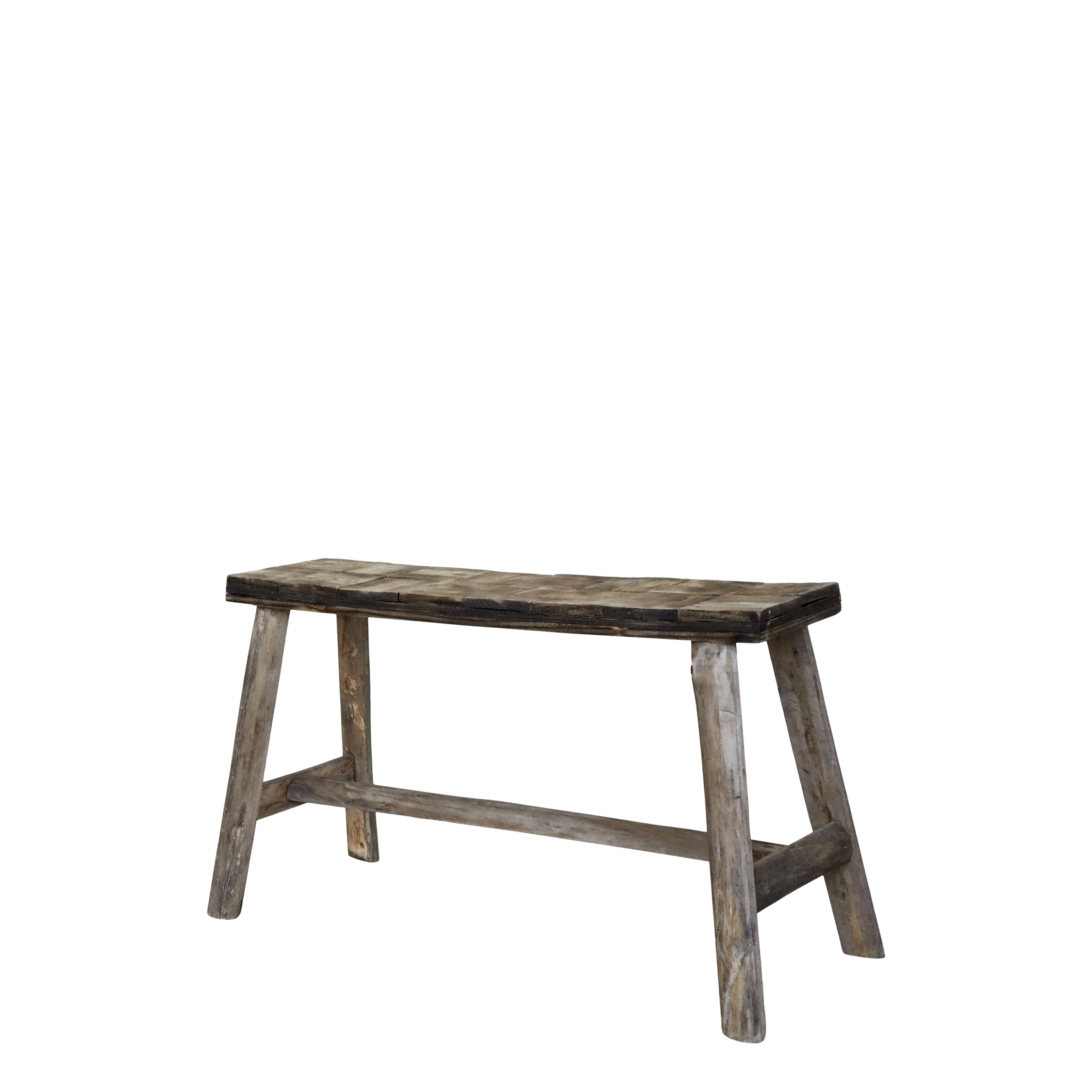 Bank mit Muster auf Sitz