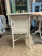 Antiker Beistelltisch, Jugendstil, Shabby Chic