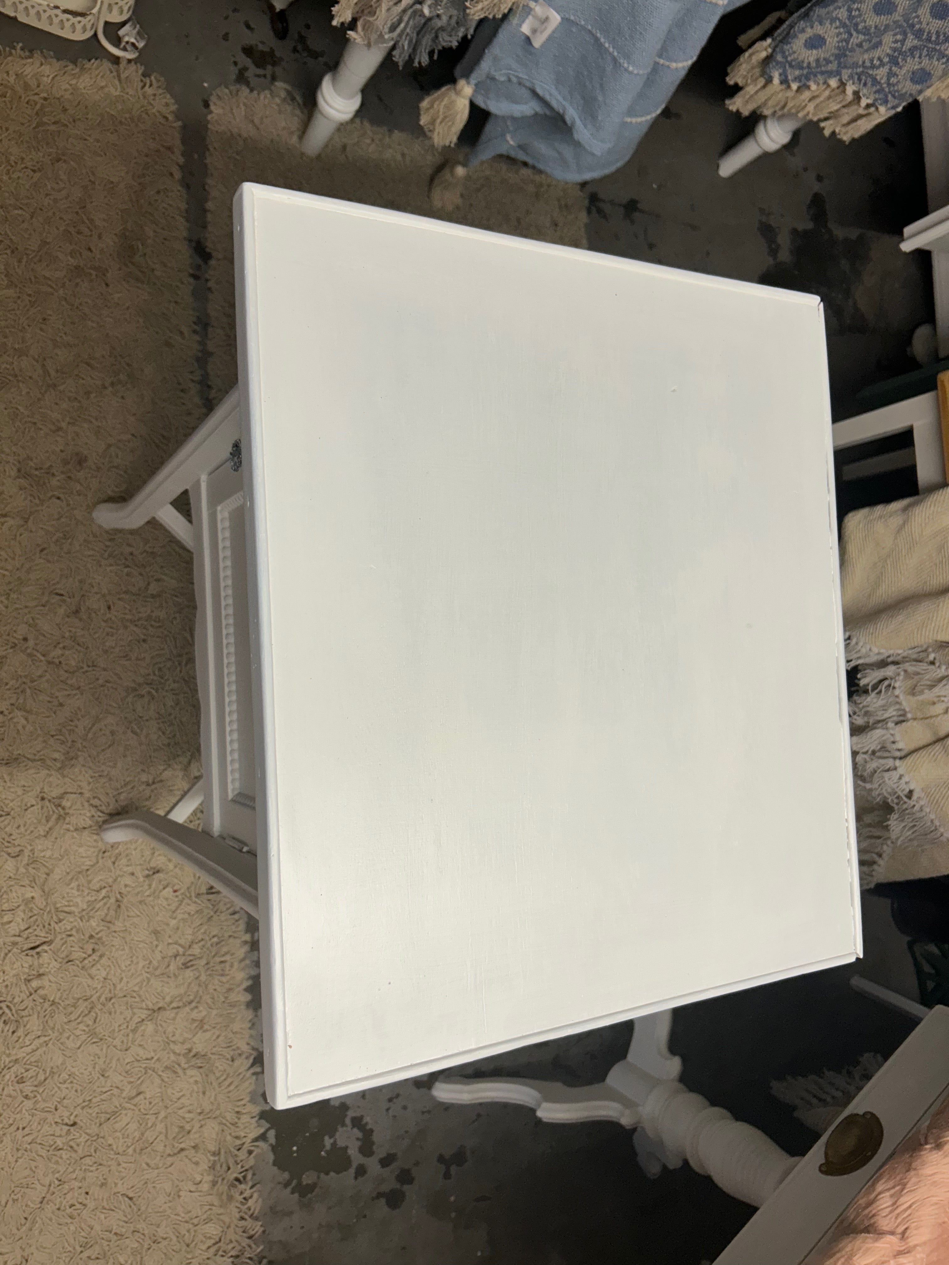 Antiker Beistelltisch, Jugendstil, Shabby Chic