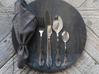 Chic Antique Besteck mit Dekor Set von 4 Glänzend Shabby Chic
