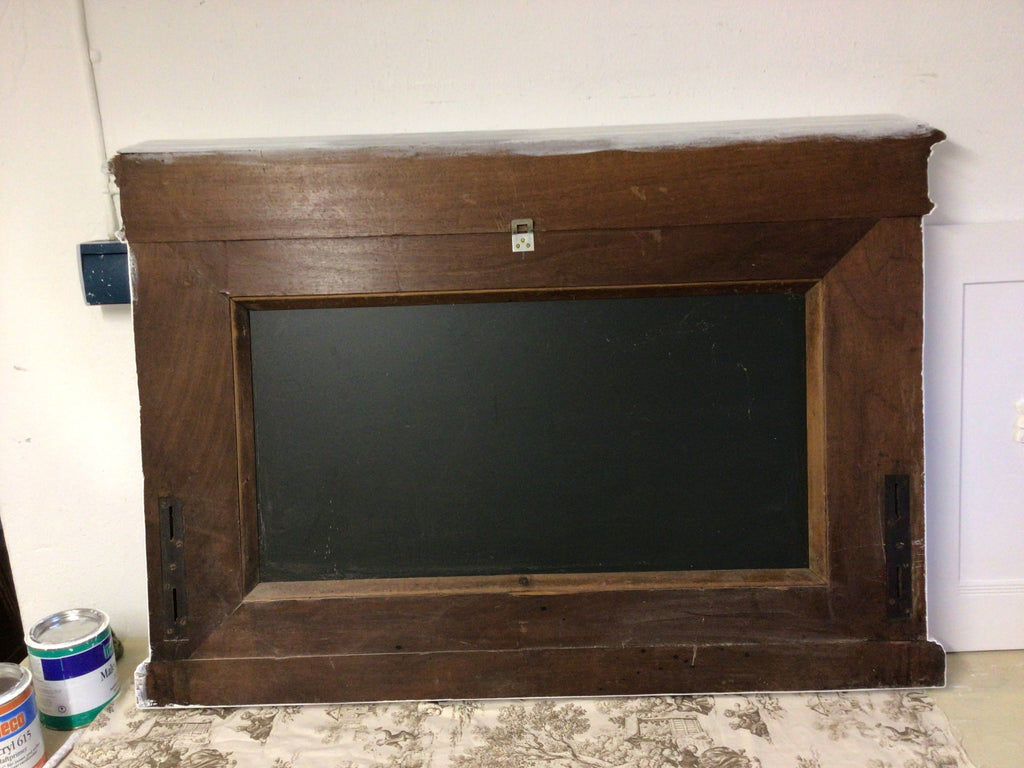 Antiker Spiegel, Biedermeier, Massivholz