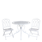 Bistrotisch mit 2 Stühlen (Set)