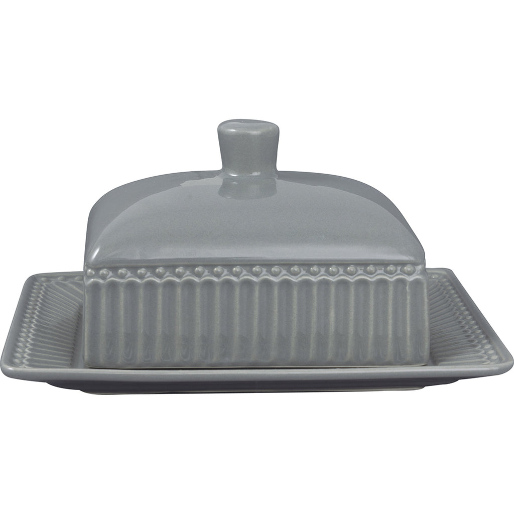 Greengate Butterdose Alice Steingrau