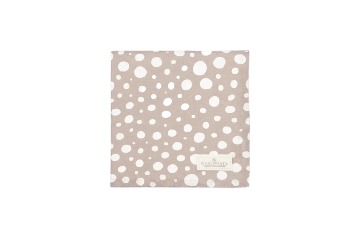 GreenGate Stoffserviette Neva beige