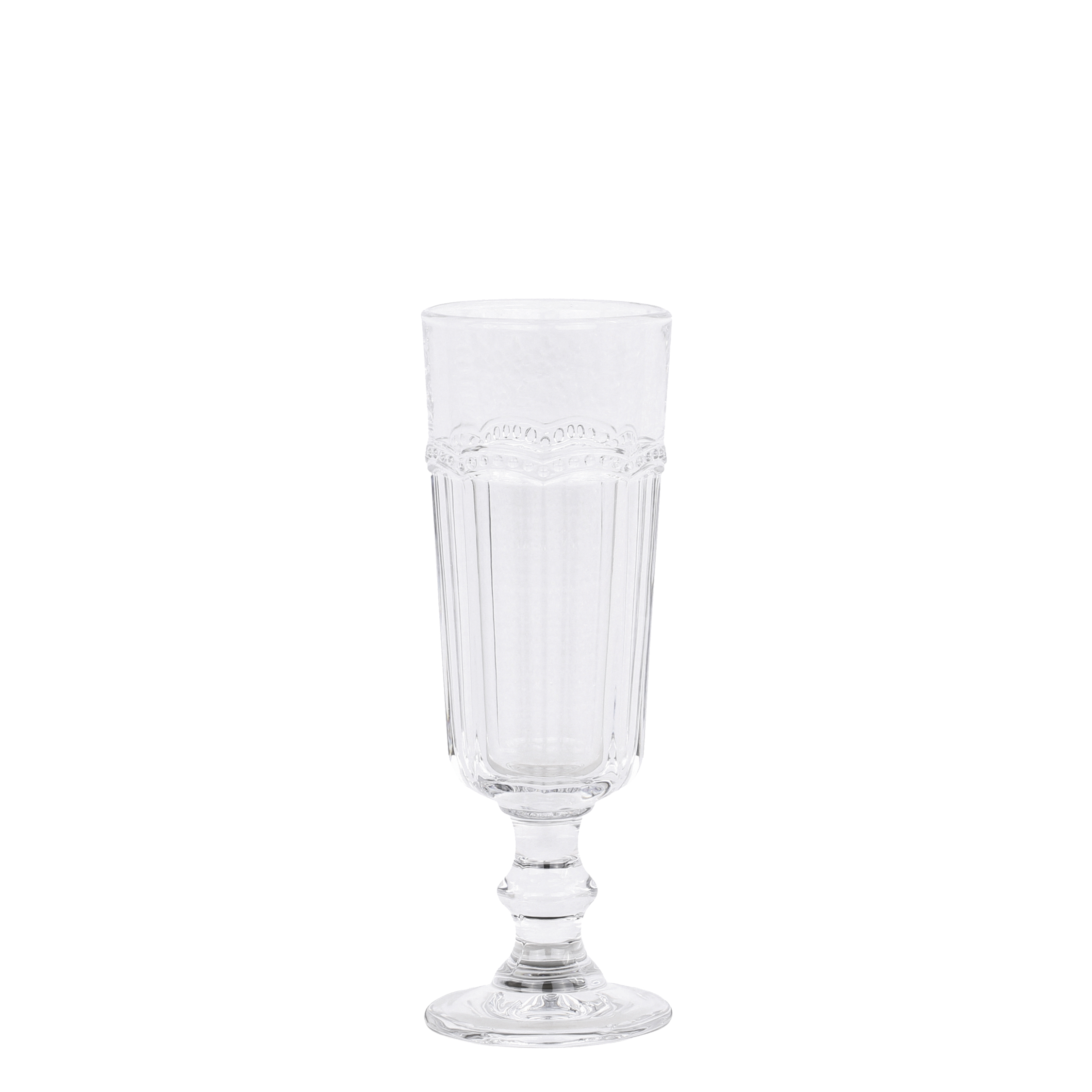 Antoinette Champagnerglas mit Perlenkante