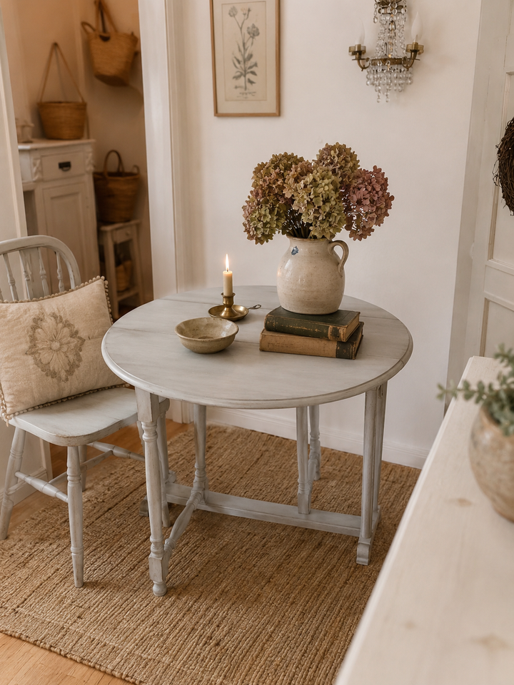 Antiker Gateleg Klapptisch Shabby Chic