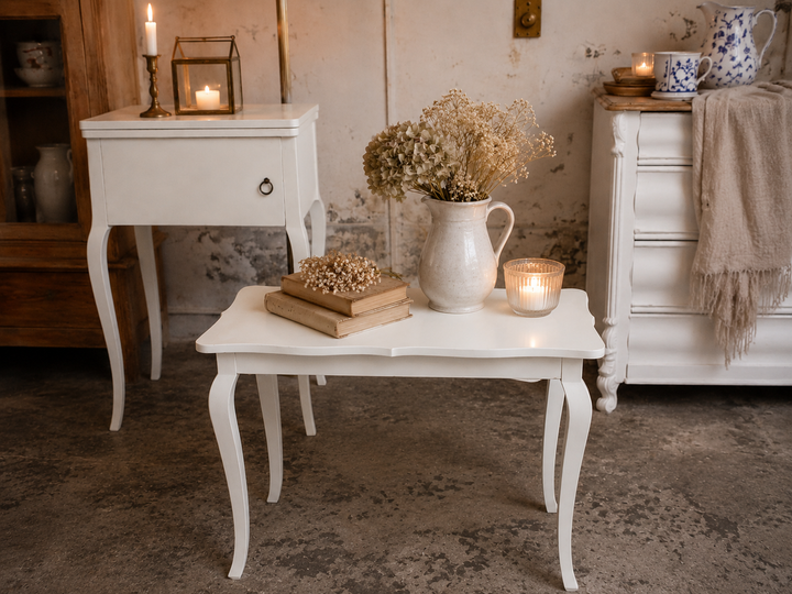 Kleiner Beistelltisch Antik ShabbyChic