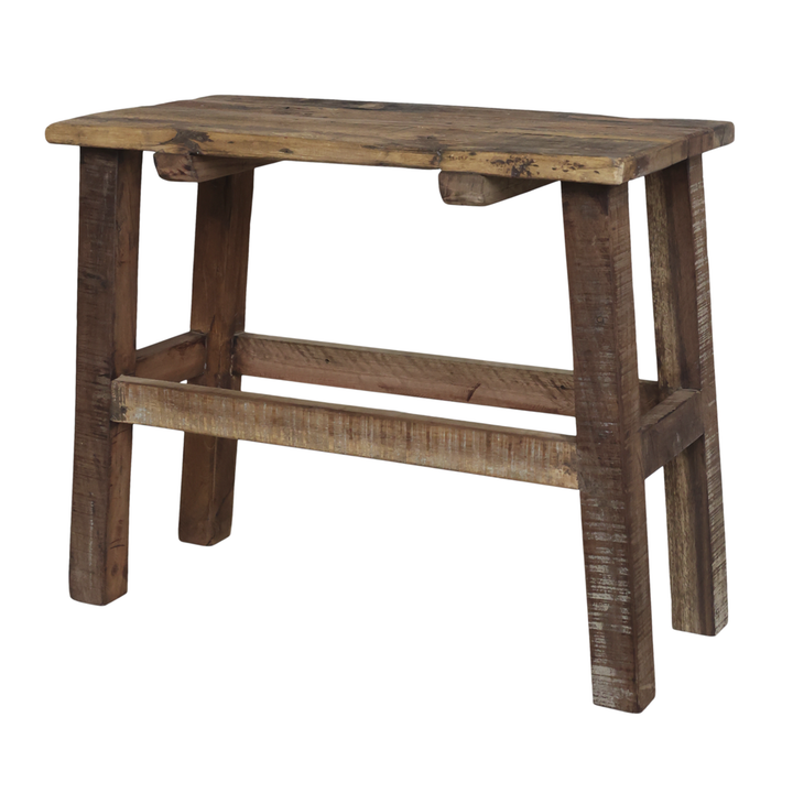 Chic Antique Grimaud Bank aus Recyclingholz – Natur