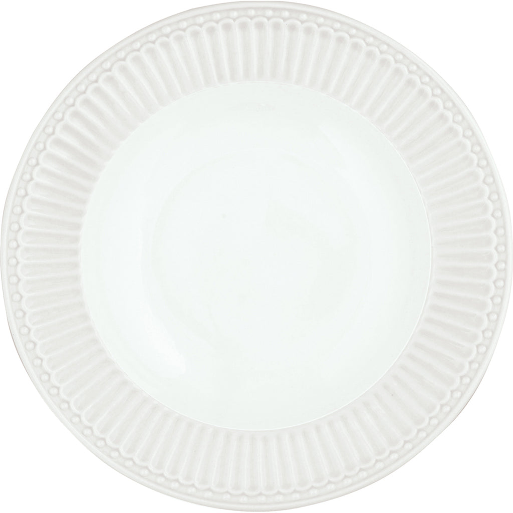 GreenGate Dessertteller Alice Weiß 17,5 cm