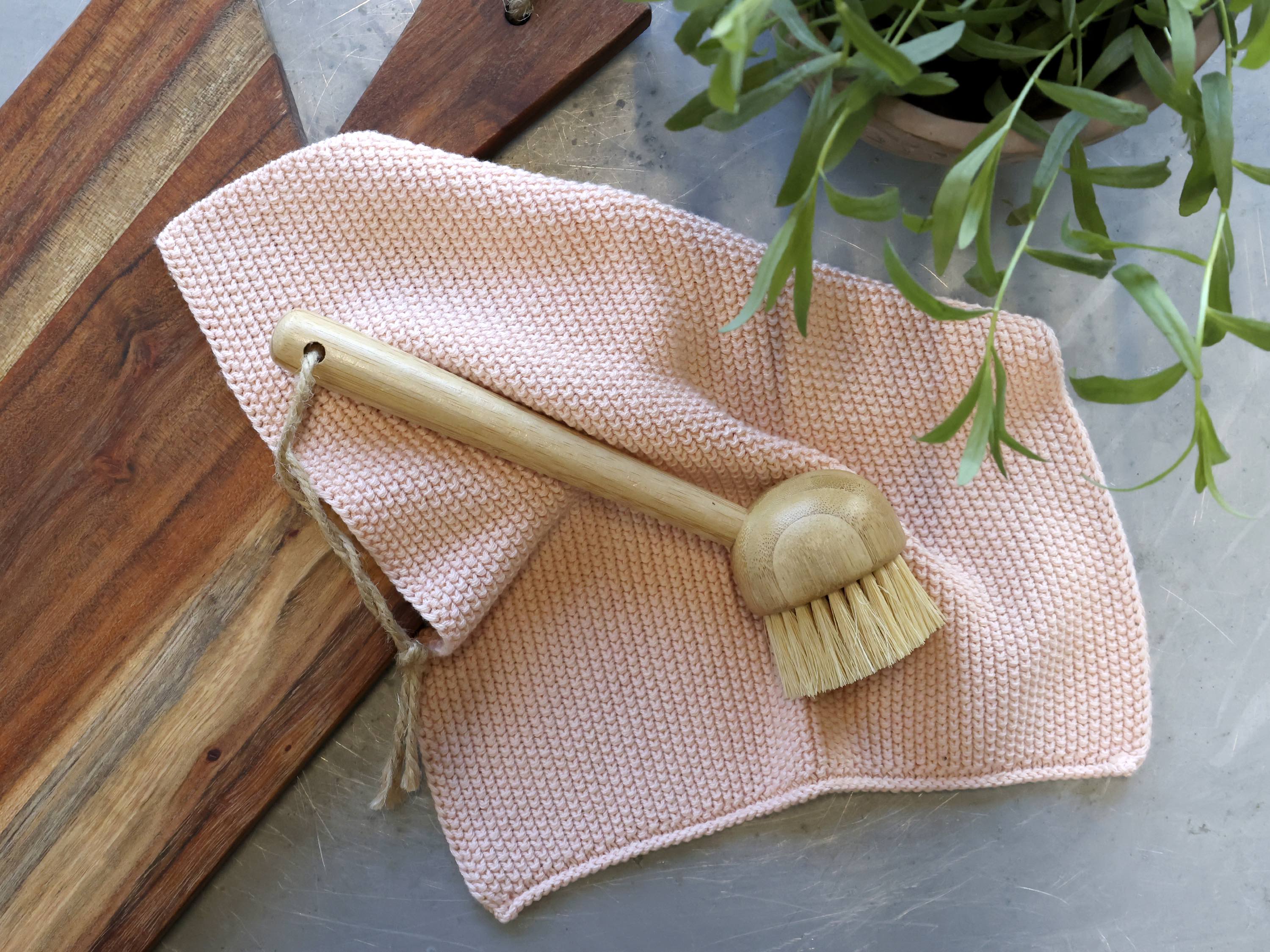 Éternel Geschirrtuch Hellrosa