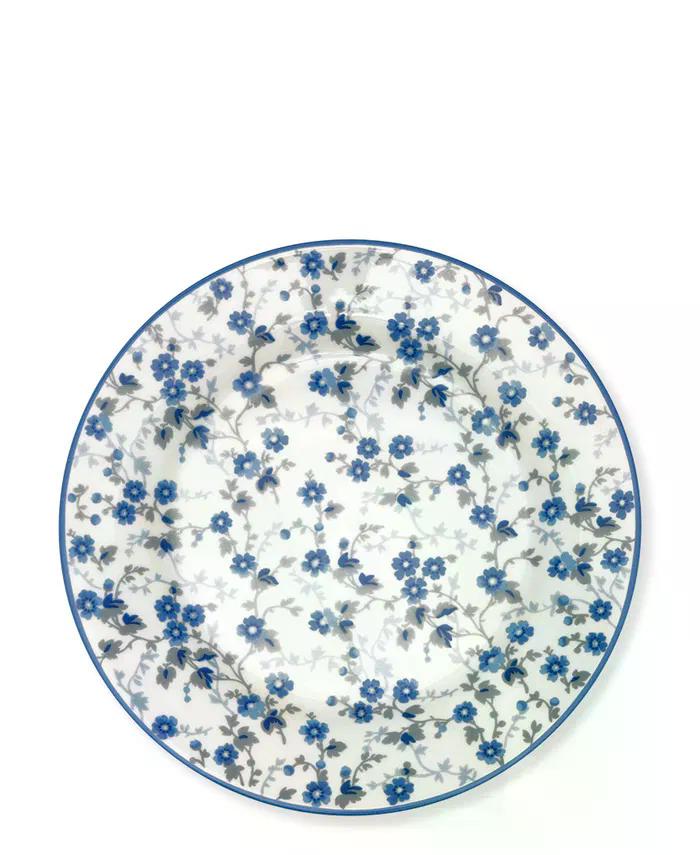 GreenGate Frühstücksteller Monica staubig Blau