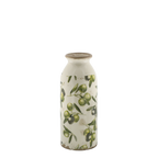 Flasche mit Olivenmuster