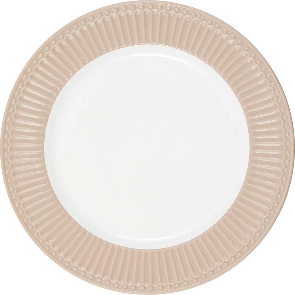 GreenGate Frühstücksteller Alice Karamell 23 cm