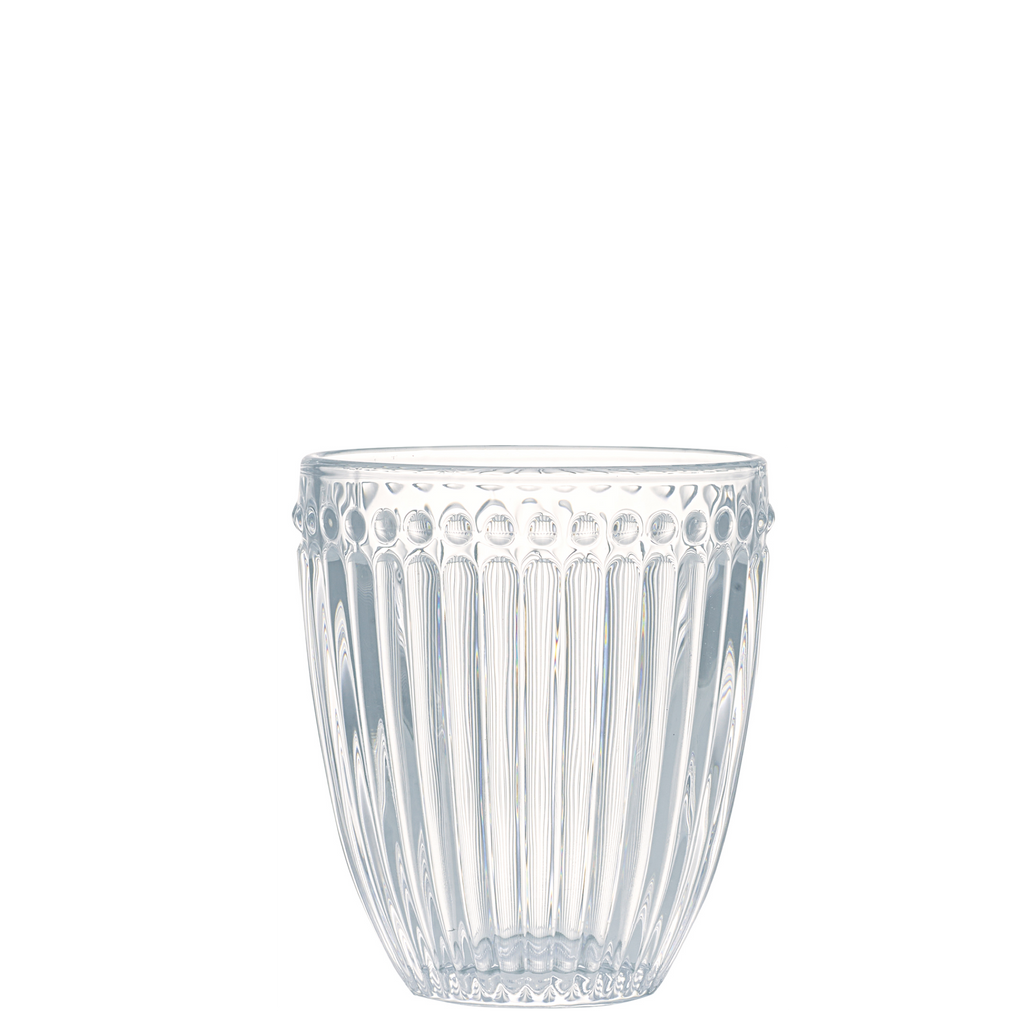GreenGate Wasserglas Alice Klar