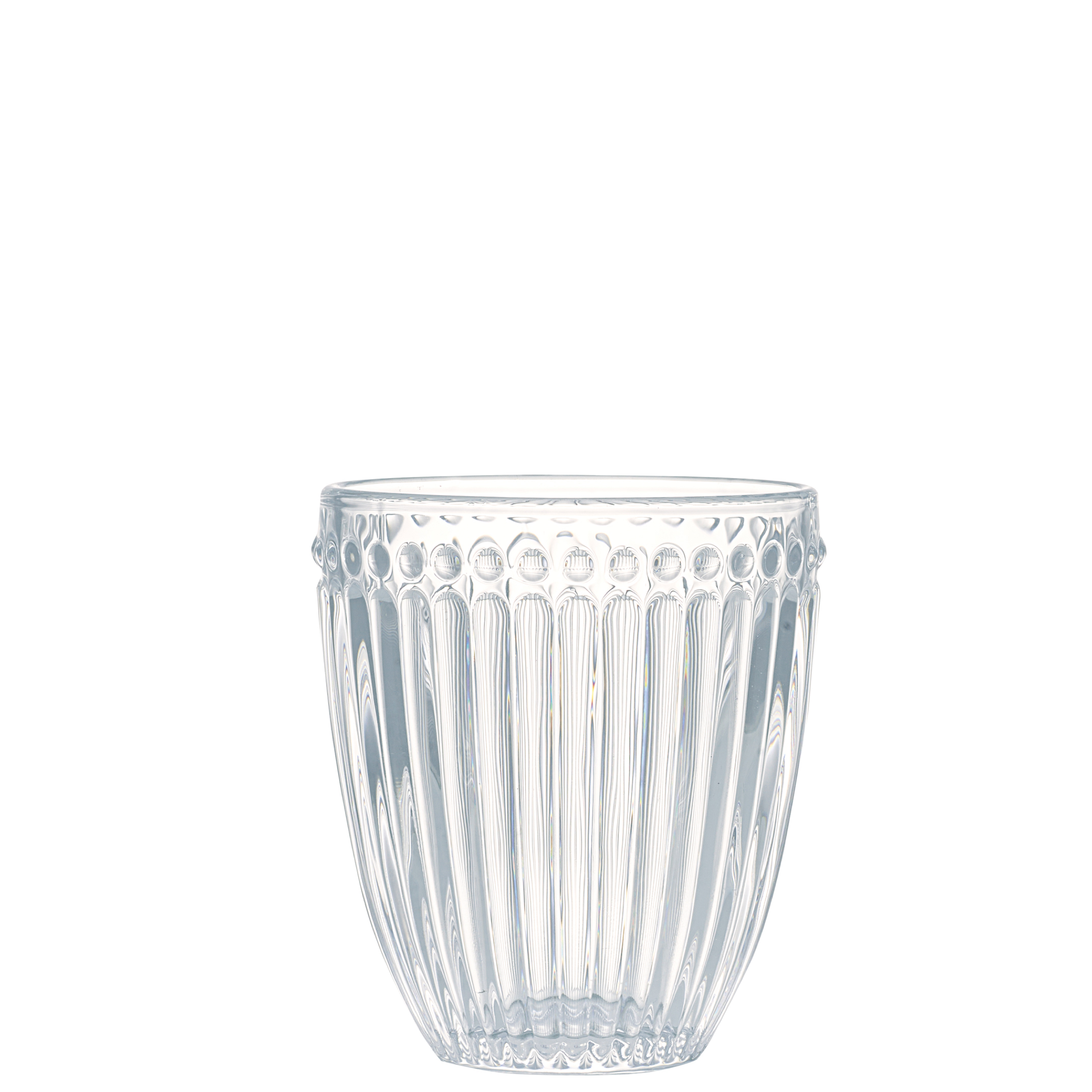 GreenGate Wasserglas Alice Klar