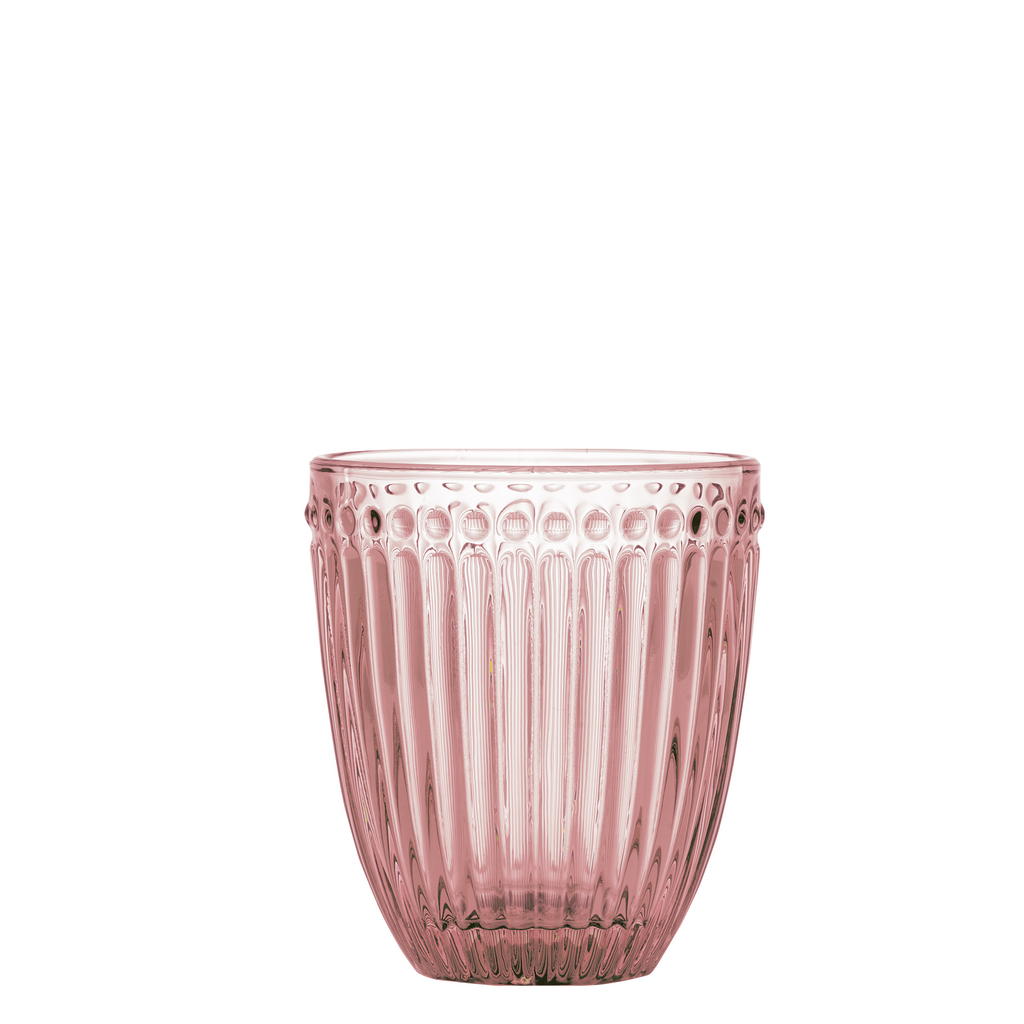 Greengate Wasserglas Alice Hellrosa