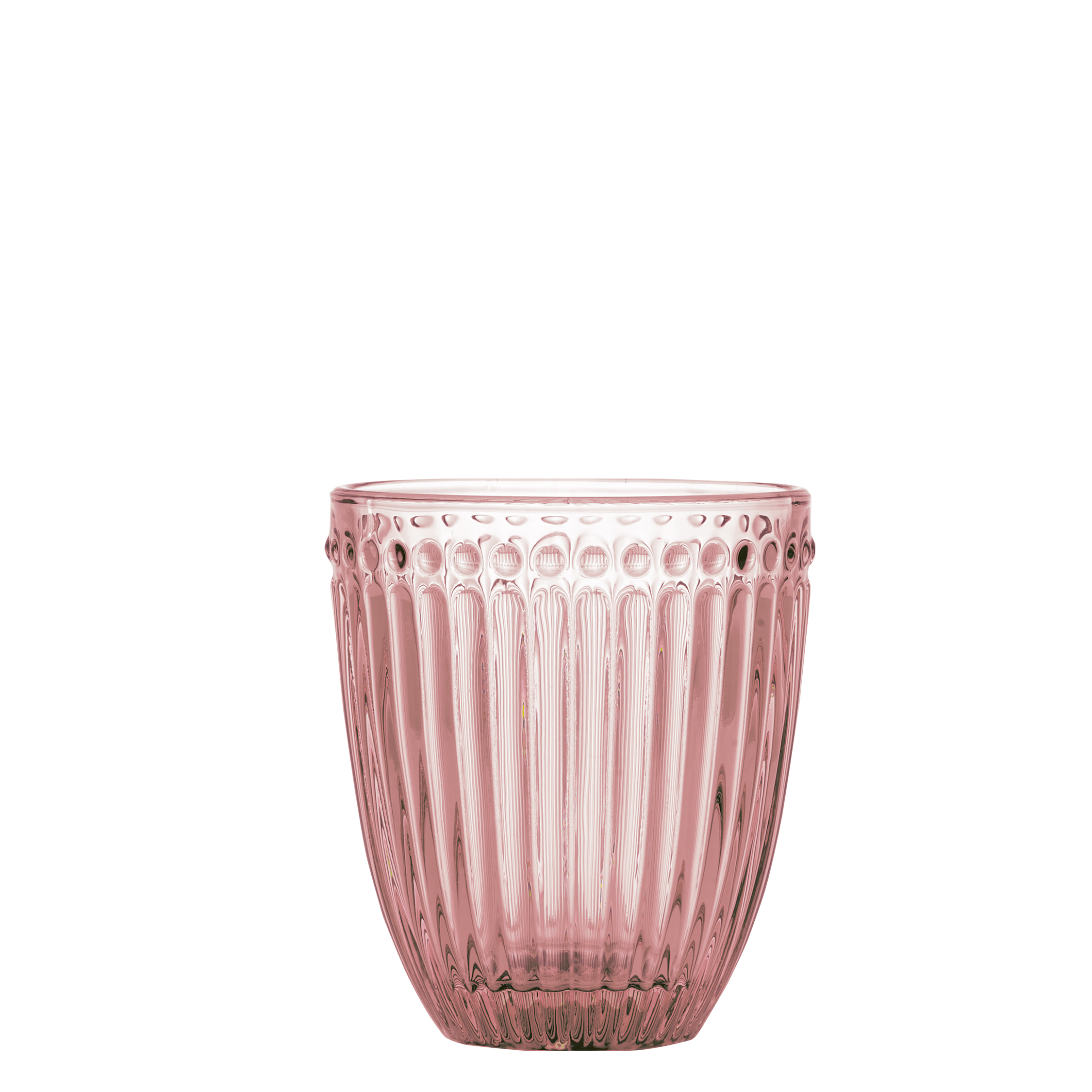 Greengate Wasserglas Alice Hellrosa