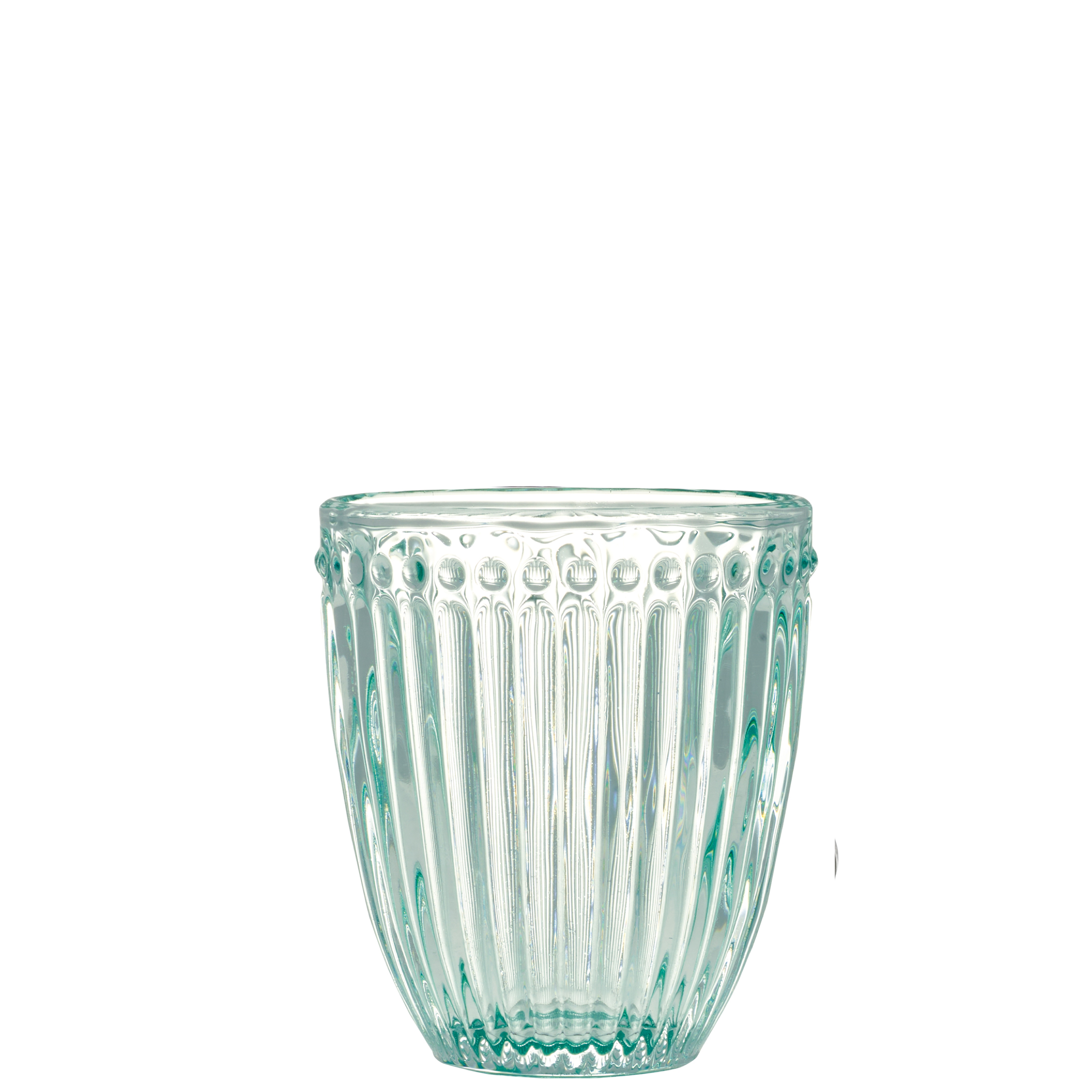 GreenGate Wasserglas Alice Kühle Minze