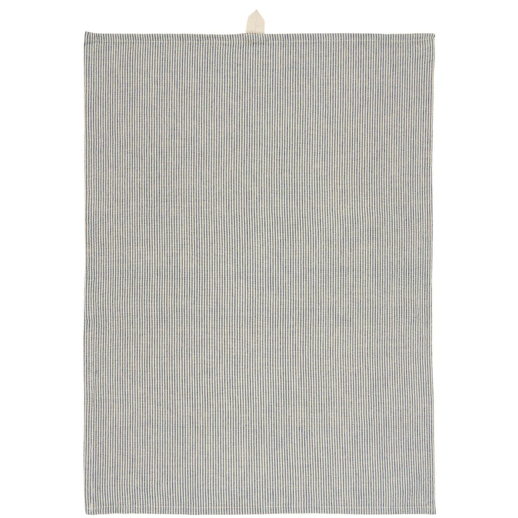 Geschirrtuch, Charlie, mit dünnen dunkelblauen Streifen