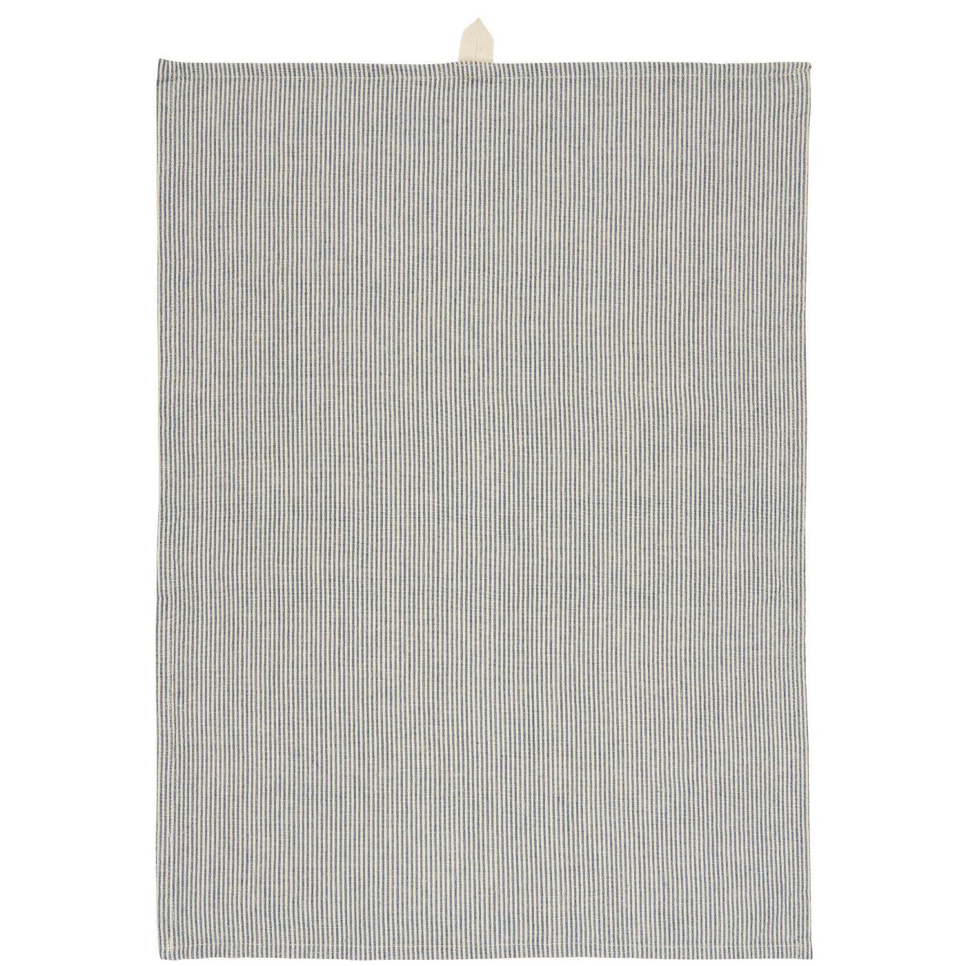 Geschirrtuch, Charlie, mit dünnen dunkelblauen Streifen