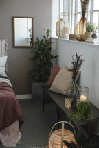 Glasballon braunes Glas NON FOOD mundgeblasen