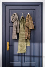 Ib Laursen Halstuch grün Melange gestrickt