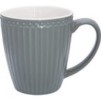 GreenGate Tasse Alice Steingrau