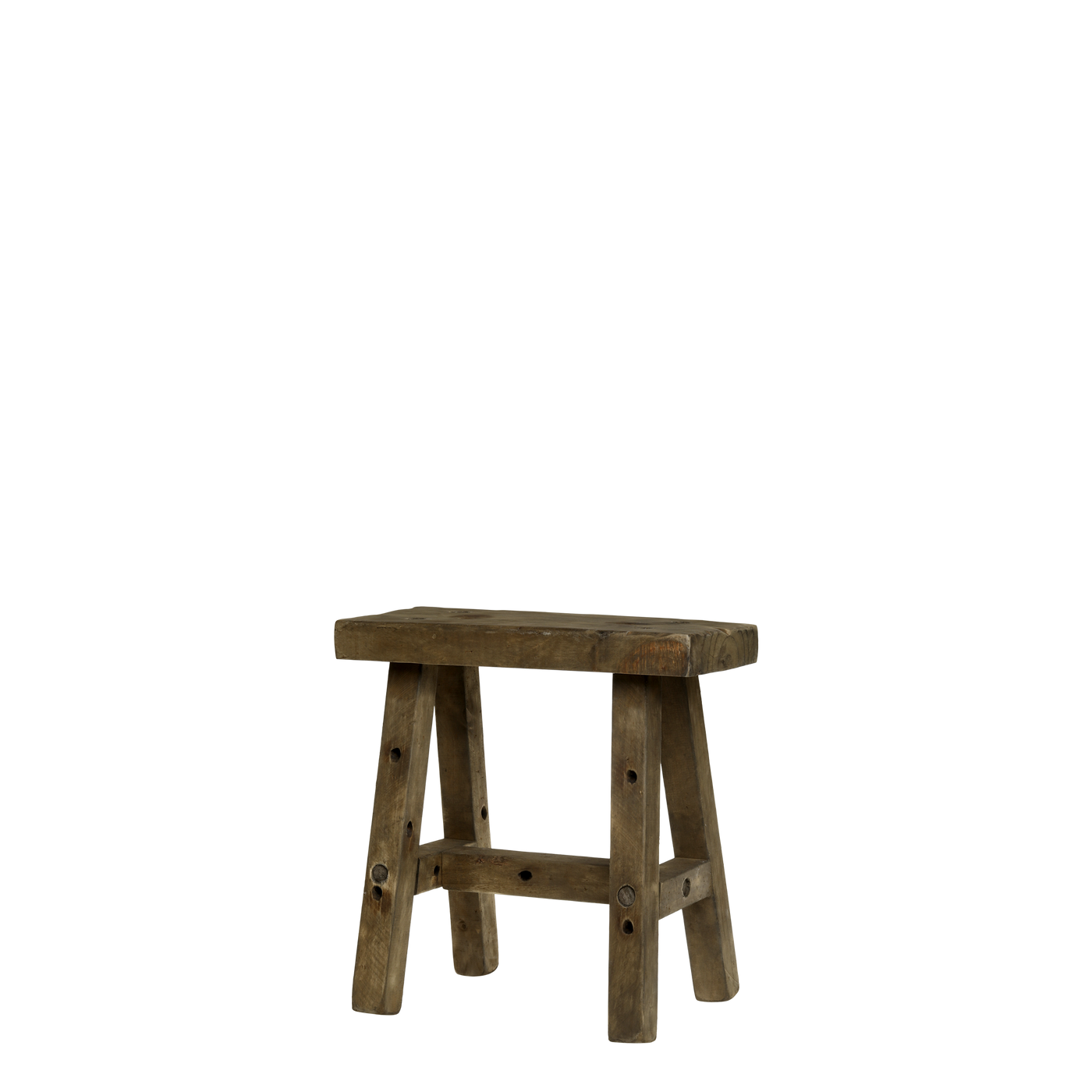 Hocker aus Kiefernholz