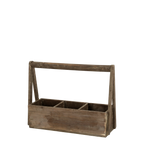 Kasten mit Handgriff und 3 Fächern