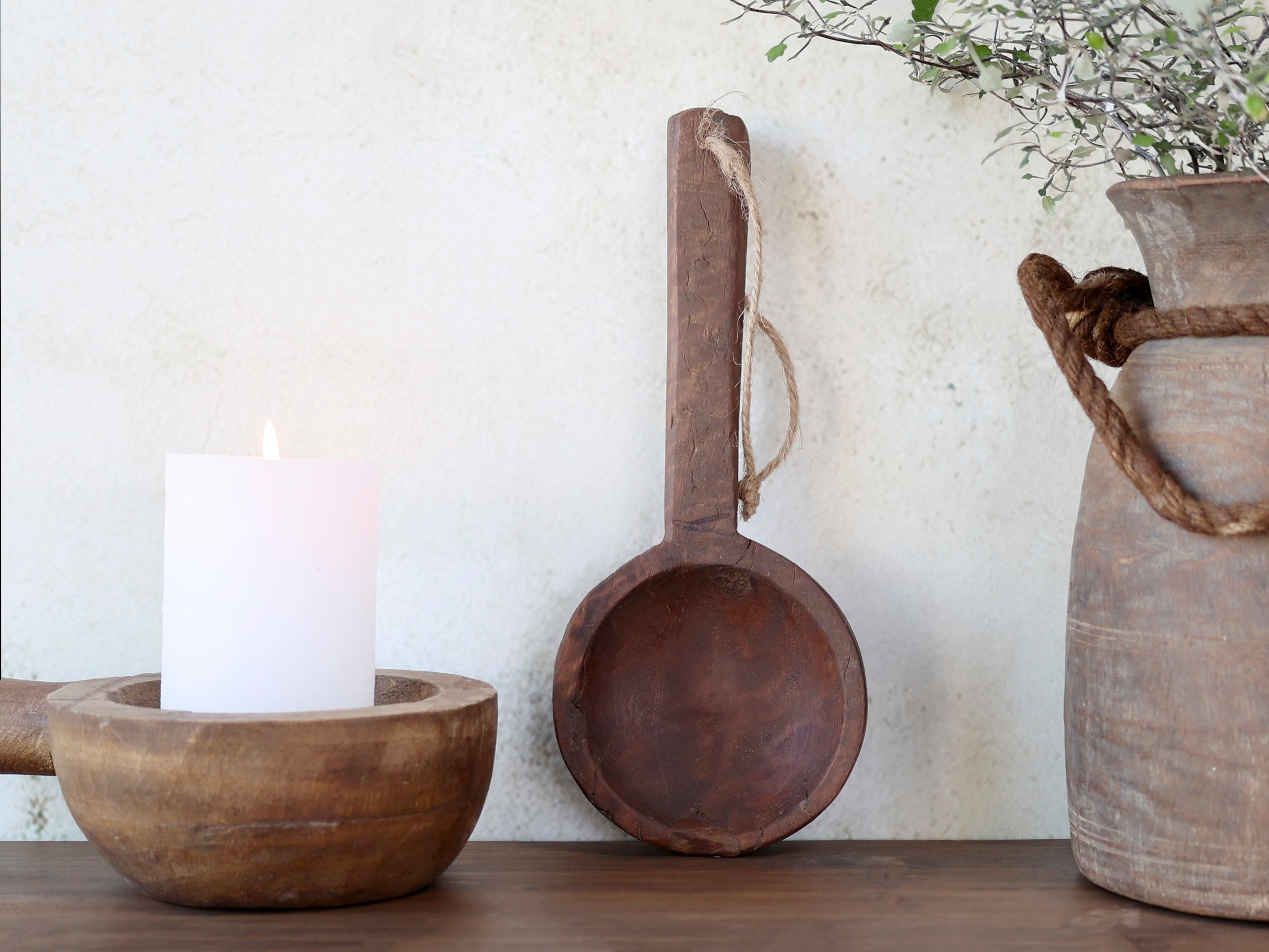 Grimaud Löffel mit Handgriff und Jutenschnur