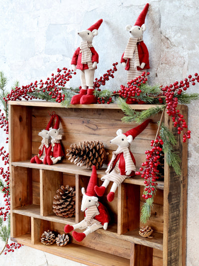 Julius & Juliane Weihnachtsmaus 2er Set