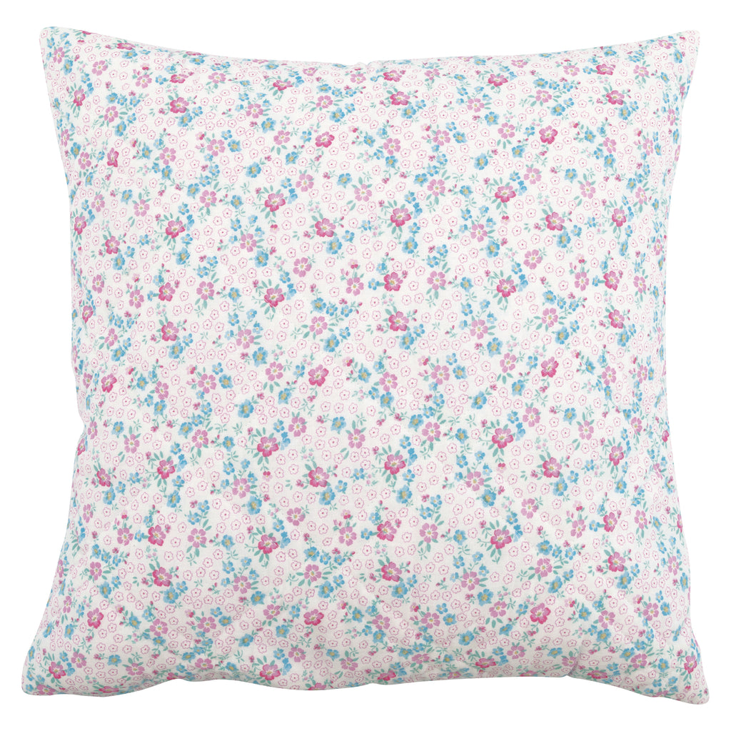 Greengate Kissenbezug Allyna in Weiß/Geblümt 50x50cm