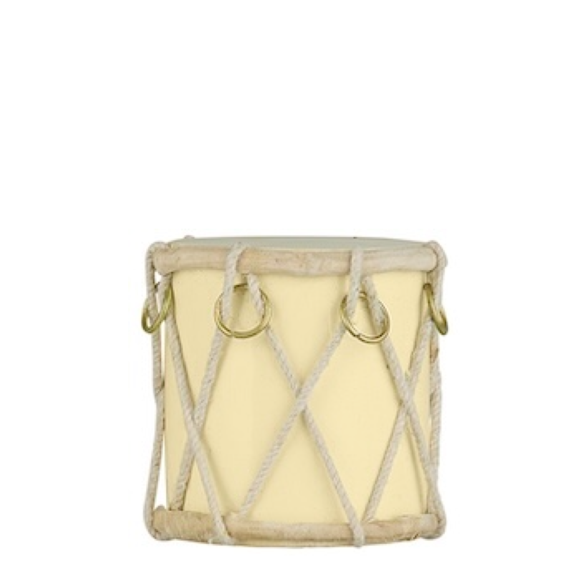 Trommel Weihnachstdekoration  in creme