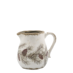 Kanne mit Tannengirlanden-Motiv