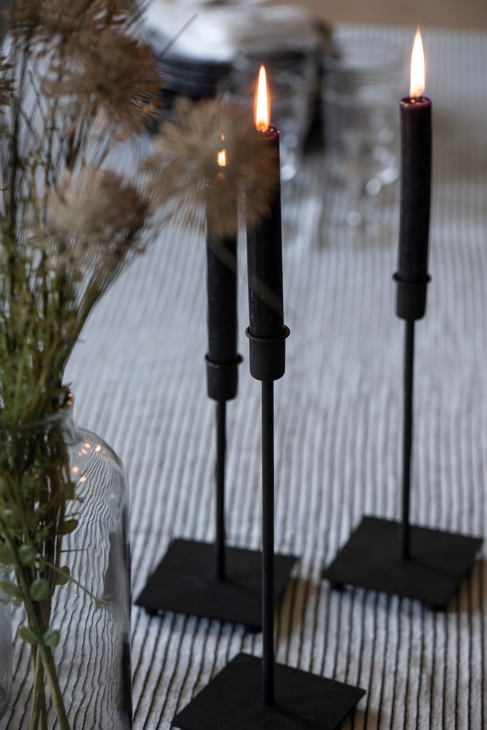 Ib Laursen Kerzenhalter f/2,2 cm Kerze Square