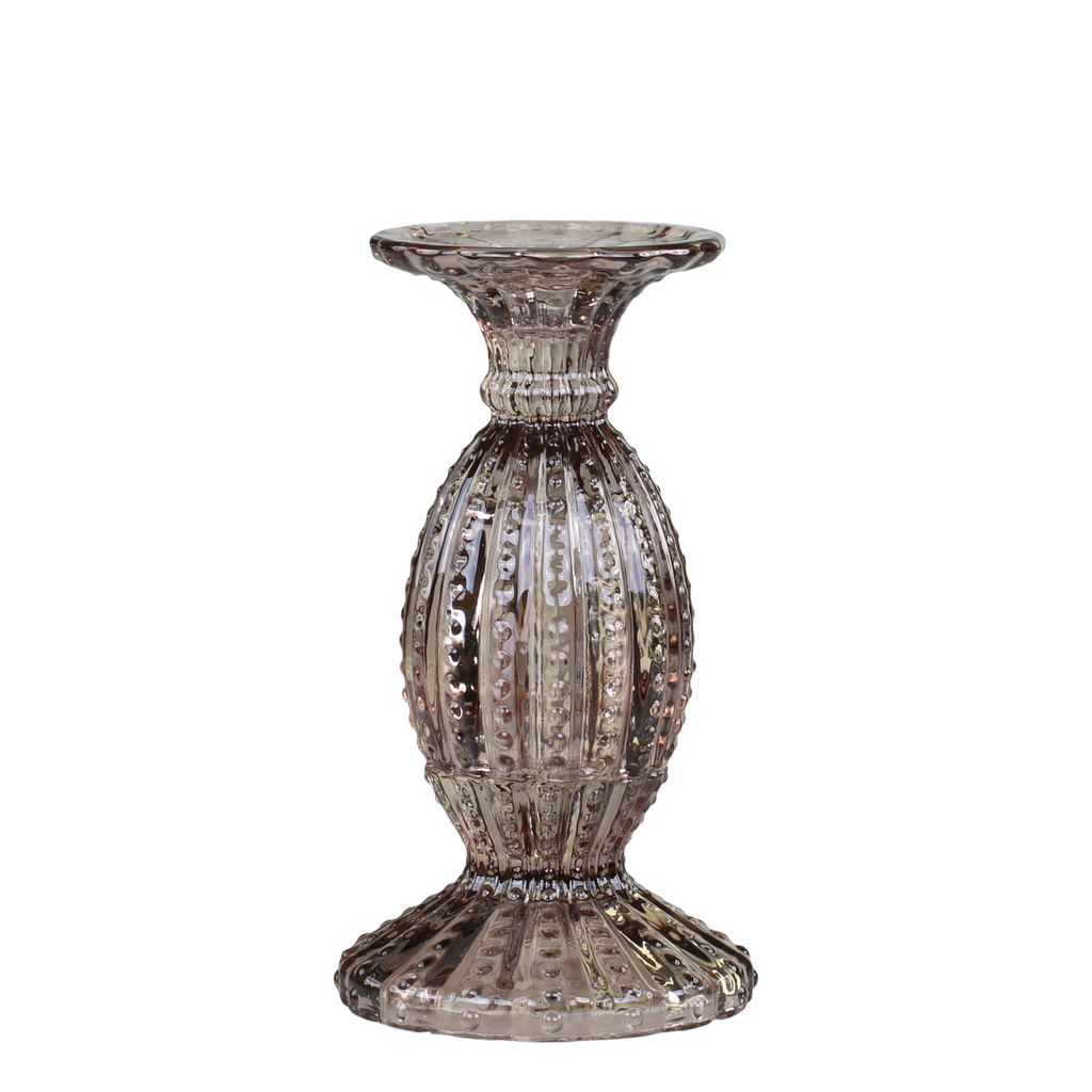 Kerzenständer mit Perlkante