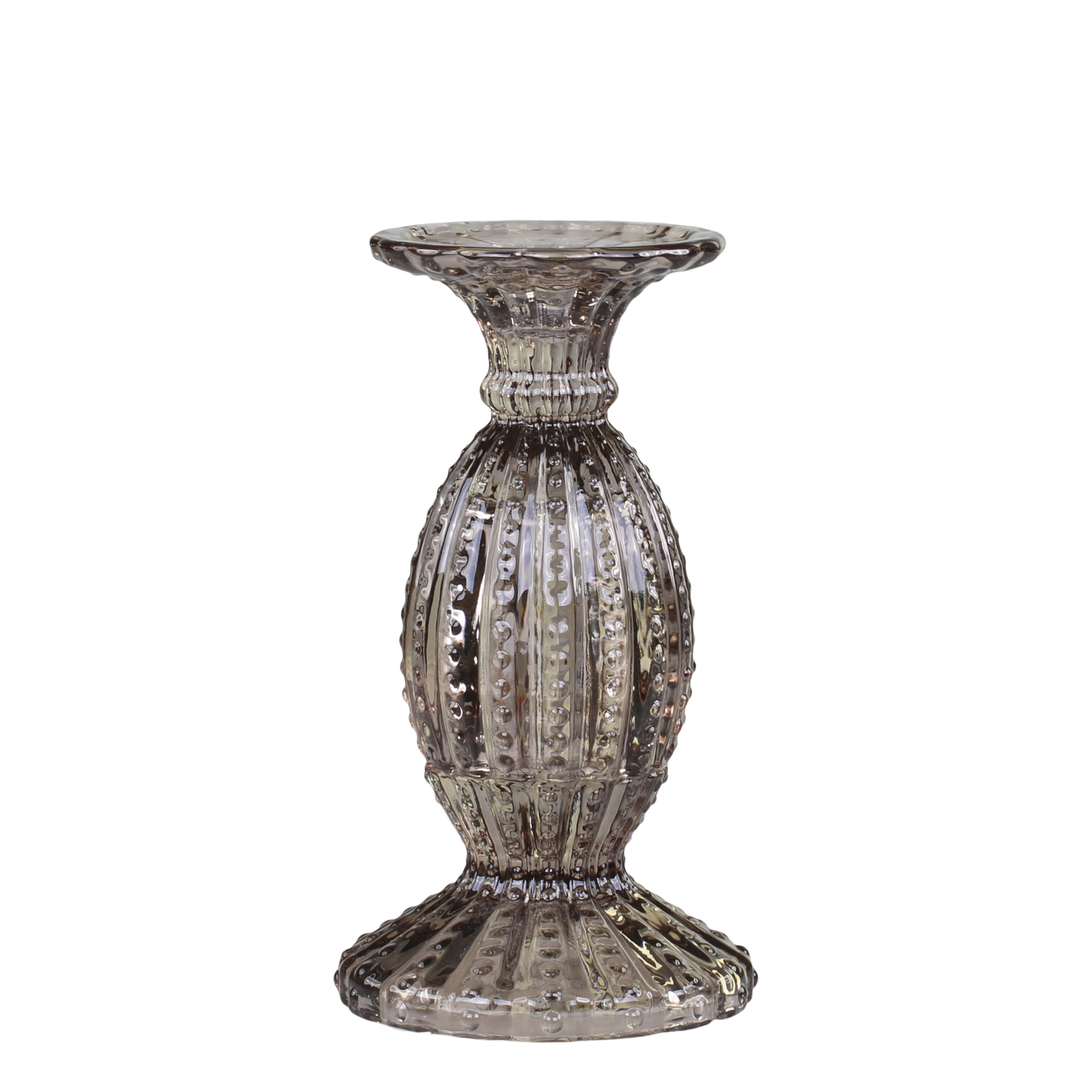 Kerzenständer mit Perlkante