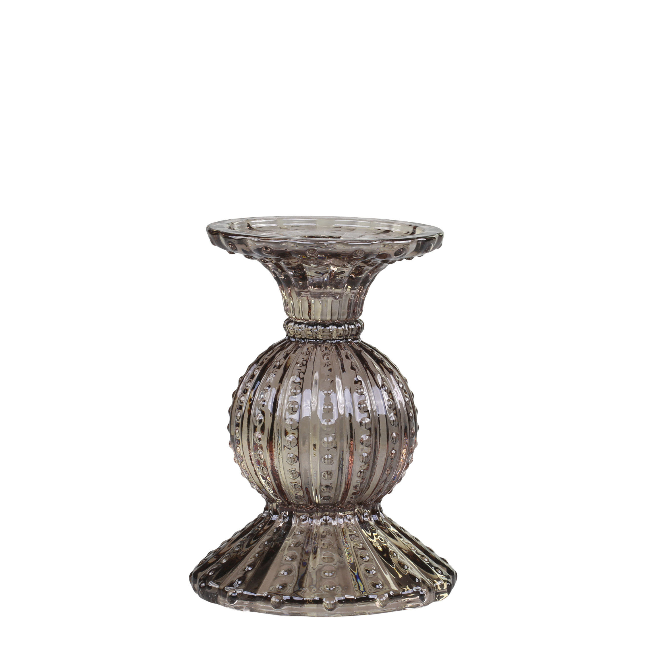 Kerzenständer mit Perlkante