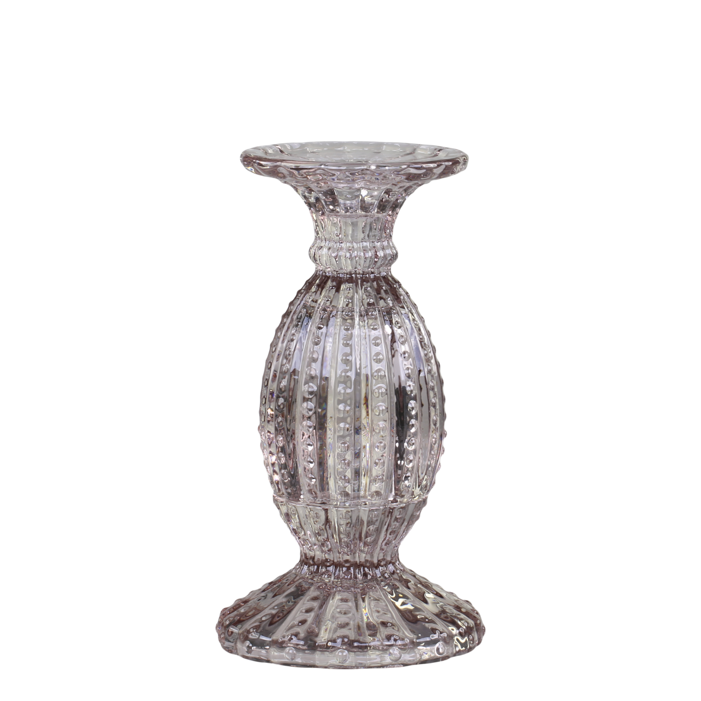 Kerzenständer mit Perlkante