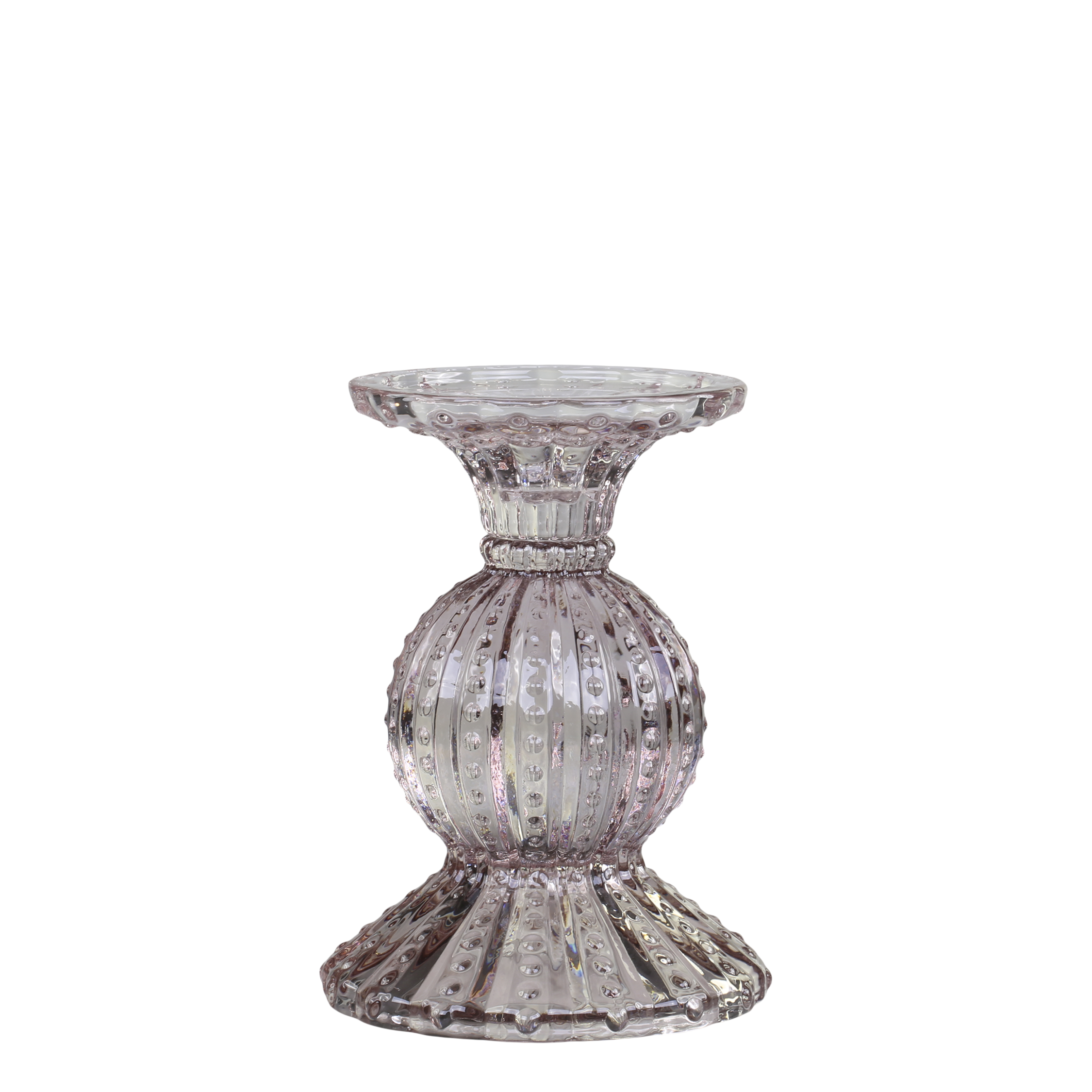 Kerzenständer mit Perlkante